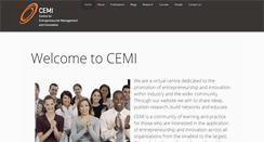 Desktop Screenshot of cemi.com.au