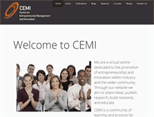Tablet Screenshot of cemi.com.au